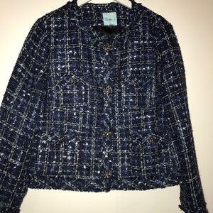PRICE DROP! Old Navy Blue Jacket, Chanel-like!